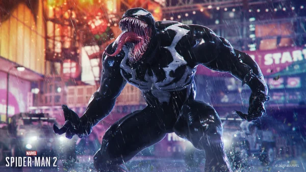 Venom from spiderman 2